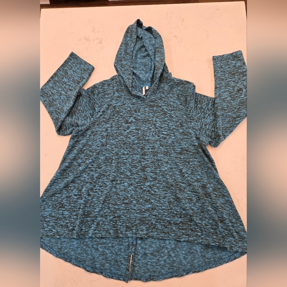 Kleen Women's Oversized Boutique- Style Turquoise Hoodie. NWOT - Picture 5 of 8